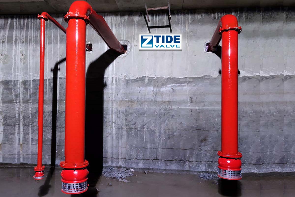 Z-Tide Foot Valve for Fire Protection Project Reference in Bangladesh